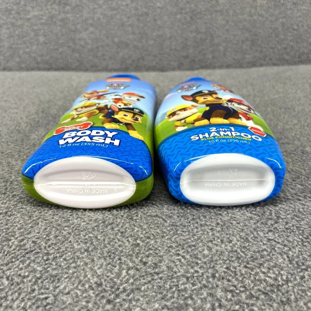 PAW‎ PATROL Bath Body Wash & 2 in 1 Shampoo Conditioner Set Pup Pup Berry Lot